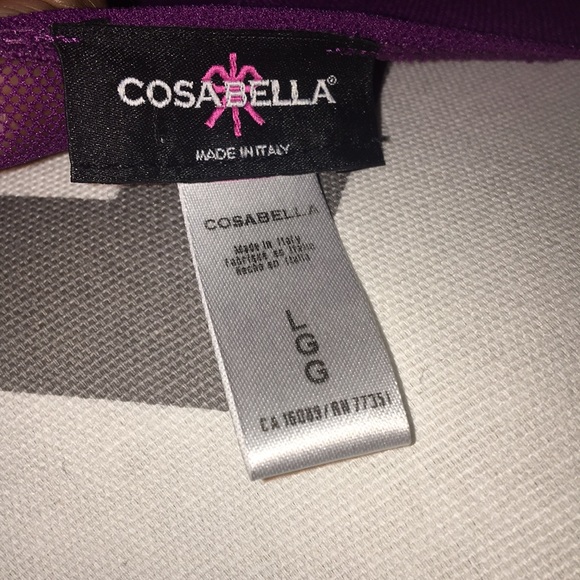 Cosabella➖Sheer➖Thong➖Bodysuit➖Purple - Picture 3 of 4